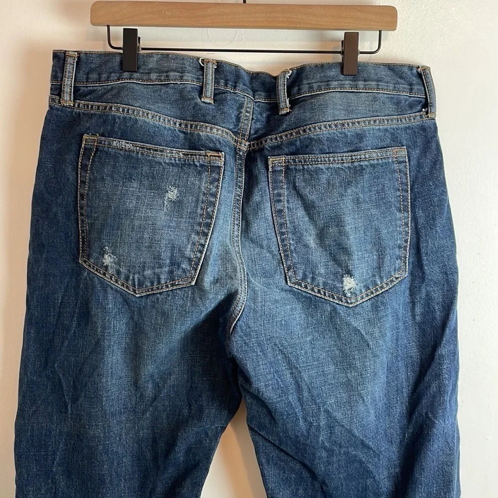 Gap Men’s Medium Wash Straight Fit Jeans 36W 30L